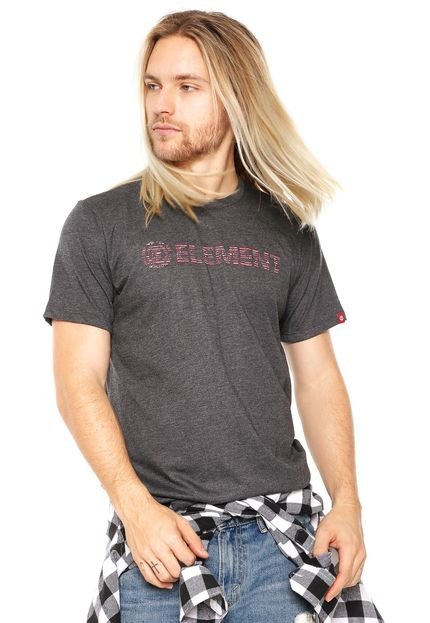 Camiseta Element Plys Preta - Marca Element