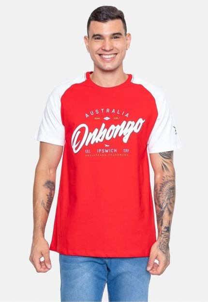 Camiseta Onbongo Surf Vermelha - Marca Onbongo