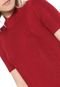 Vestido Osklen Curto Tricot Unit Vermelha - Marca Osklen