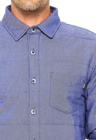 Camisa ...Lost Matelassê Azul