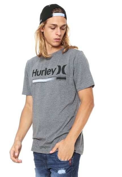 Camiseta Hurley Alkaline Grafite - Marca Hurley