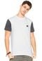 Camiseta Hang Loose Bicolor Branca/Cinza - Marca Hang Loose