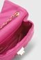 Bolsa Feminina Mini Bag Alça de Corrente Star Shop Pink Rosa - Marca STAR SHOP