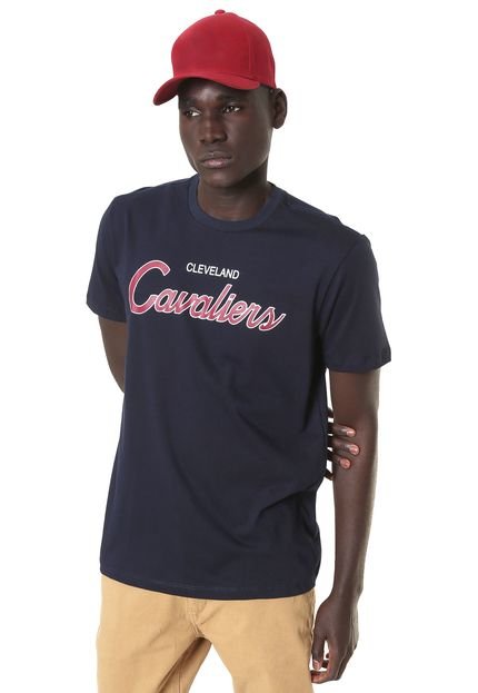 Camiseta New Era Cleveland Cavaliers Azul-marinho - Marca New Era