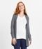 Cardigan Feminino Com Capuz Rovitex Cinza - Marca Rovitex