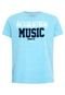 Camiseta Colcci Slim Basic Azul - Marca Colcci