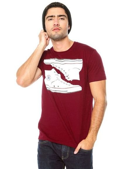 Camiseta Vinotinto CONVERSE Compra Ahora Dafiti Colombia