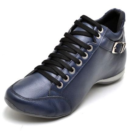 Bota Clube do Sapato de Franca Top Confort 2 Fivela Azul - Marca Clube do Sapato de Franca