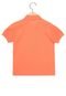 Camisa Polo Lacoste Logo Infantil Laranja - Marca Lacoste