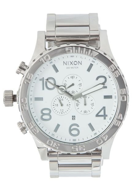 Relógio Nixon Chrono 51-30 A083 488 Prata - Marca Nixon