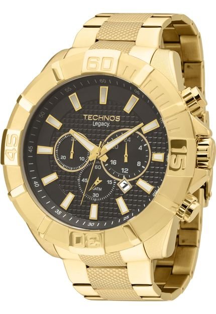 Relógio Technos JS25AW4P Dourado - Marca Technos 