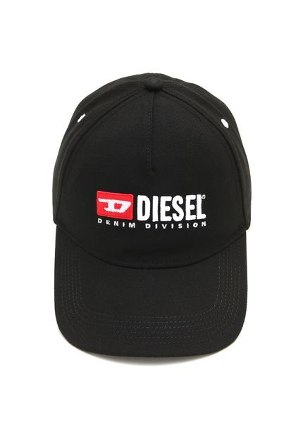 Boné Diesel Lettering Preto - Marca Diesel