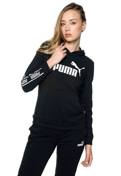 Buzo negro puma sales