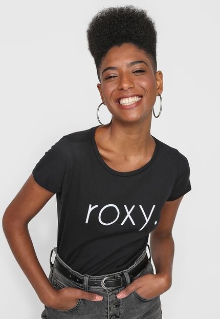 Camiseta Roxy Surf Spirit Preta - Marca Roxy