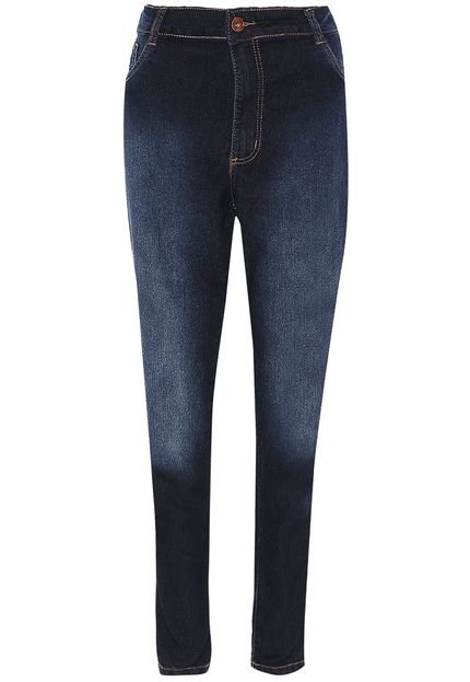 Calça Jeans Biotipo Skinny Estonada Azul Marinho - Marca Biotipo