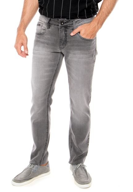Calça Jeans Calvin Klein Jeans Skinny Cinza - Marca Calvin Klein Jeans