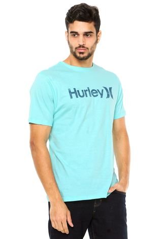 Camiseta Hurley O&O Push Through Verde