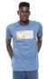 Camiseta RVCA Wave Box Azul - Marca RVCA