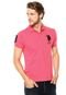 Camisa Polo U.S. Polo Classic Coral - Marca U.S. Polo