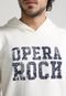 Blusa de Moletom Flanelada Fechada Opera Rock Logo Off-White - Marca Opera Rock