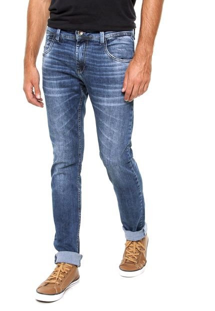 Calça Jeans Sawary Slim Azul - Marca Sawary