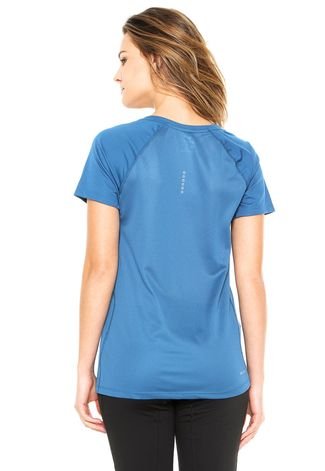 Camiseta Nike Nk Dry Miler V Azul