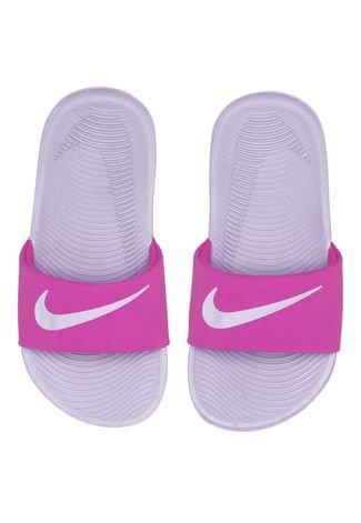 Sandália Nike Kawa Slide Roxo