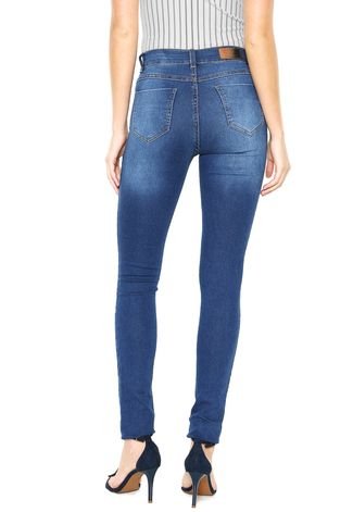 Calça Jeans Sawary Skinny Básica Azul