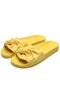 Chinelo Slide Moleca Laço Amarelo - Marca Moleca