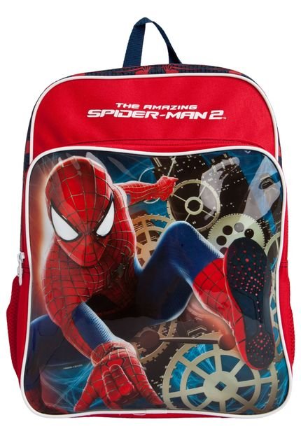 Mochila Escolar Spider Man Vermelha - Marca Spider Man