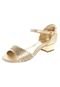 Sandália Pampili Mel Fashion Dourada - Marca Pampili