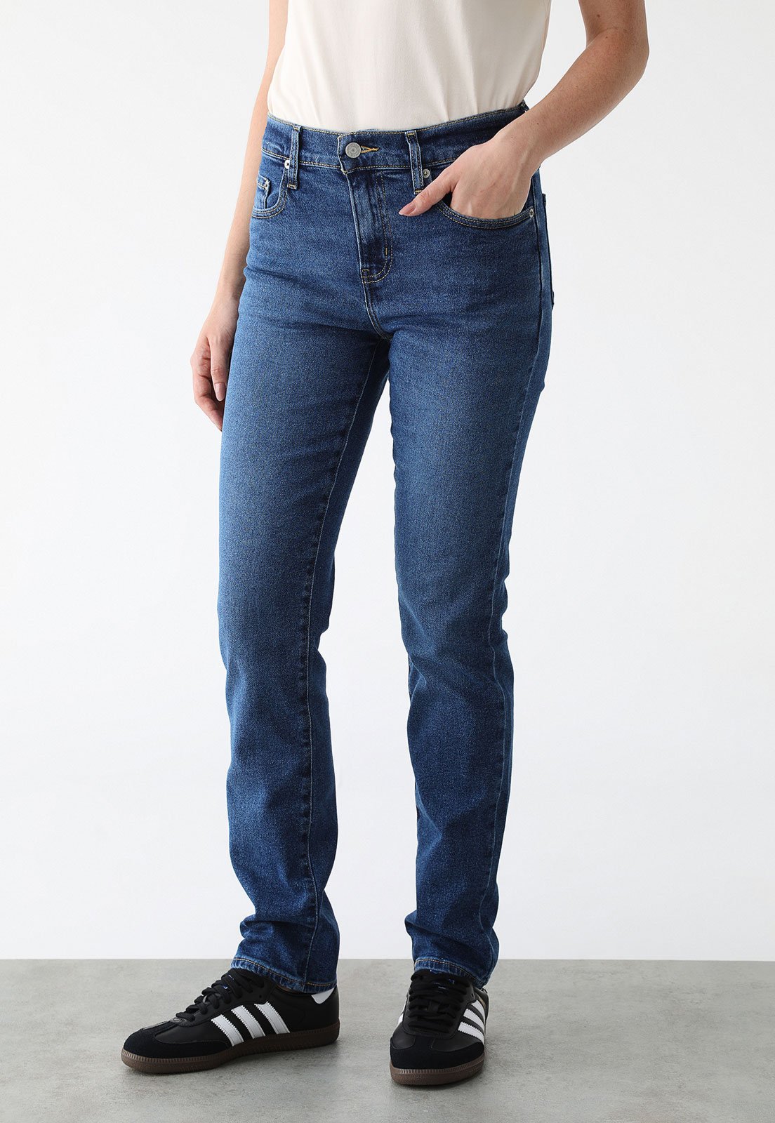 Calça Jeans Levis Skinny Lisa Azul - Marca Levis