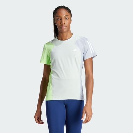 Adidas Camiseta Own the Run Colorblock - Marca adidas
