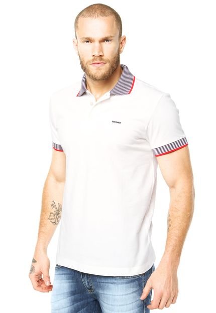 Camisa Polo Sommer Mini Simple Off-White - Marca Sommer