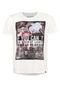 Camiseta Forum Muscle Estampada Off-White - Marca Forum