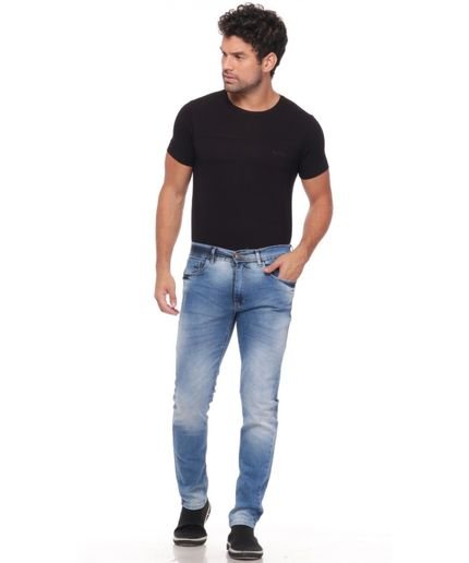 Calça Masculina Jeans Skinny Hiper Destroyed Razon Jeans - Marca Razon Jeans