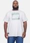 Camiseta Ecko Plus Size Masculina 3D Brand Branca - Marca Ecko