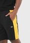 Bermuda adidas Originals Reta Panel Preta/Amarelo - Marca adidas Originals