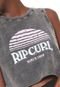 Regata Cropped Rip Curl Estampada Grafite - Marca Rip Curl