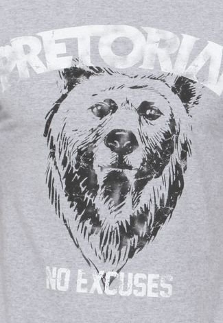 Camiseta Pretorian Bear Cinza
