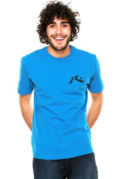 Camiseta Rusty Wave Azul - Marca Rusty