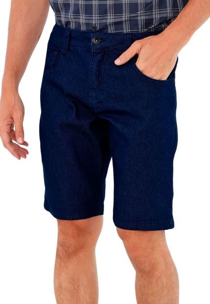 Bermuda Aramis Jeans Masculina Five Pockets Soft Azul - Marca Aramis
