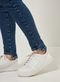 Calça Jeans Skinny Detalhe Na Barra - Marca Youcom