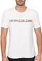 Camiseta Calvin Klein Jeans Lettering Branca - Marca Calvin Klein Jeans