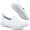 Kit Tênis Feminino Esportivo Casual Leve Sapatore Branco Enfermagem e Relógio LED - Marca Sapatore
