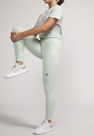 Legging adidas Performance Run Icon Verde - Compre Agora