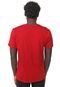 Camiseta FiveBlu Manga Curta Estampada Vermelha - Marca FiveBlu