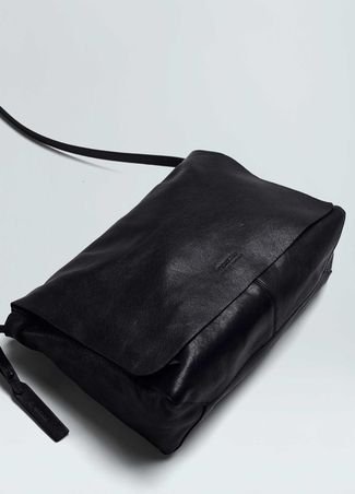 Bolsa Crossbody E-Basics Bag Osklen - Preto