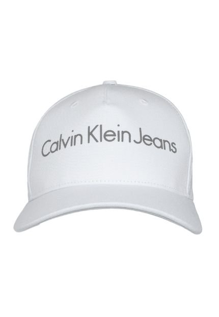 Boné Calvin Klein Jeans Logo Branco - Marca Calvin Klein