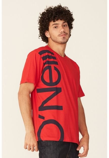 Camiseta Oneill Estampada Big Logo Vermelha - Marca Oneill